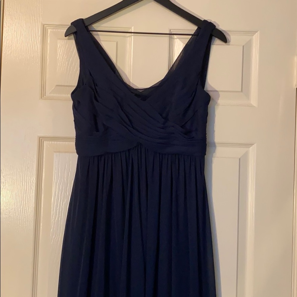 David’s Bridal Navy Dress